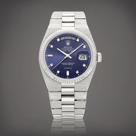 rolex oysterquartz day-date stainless steel|rolex day date chart.